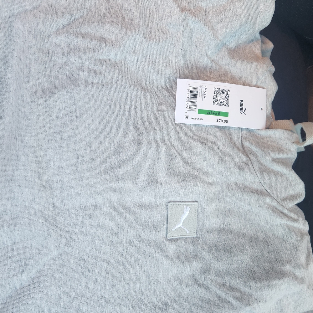 Puma Men's Light Gray Sweatshirt